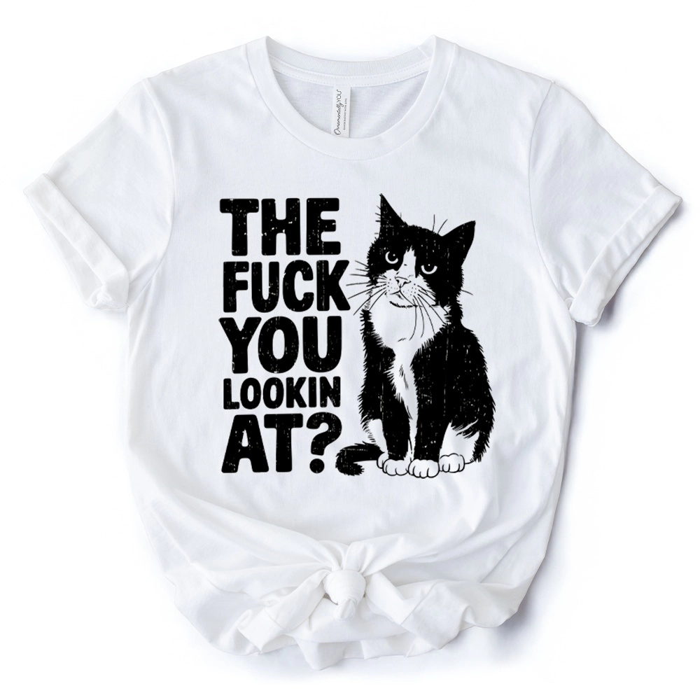 OrnamentallyYou Womens What Are You Looking At T-Shirt