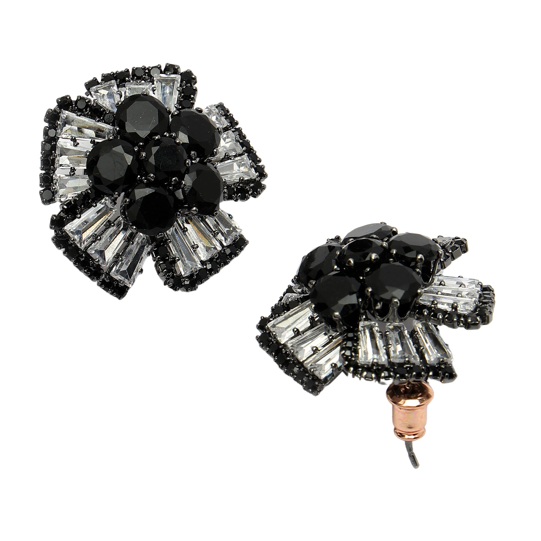 AGP PARIS Womens Diva Collection Columbine Stud Earrings
