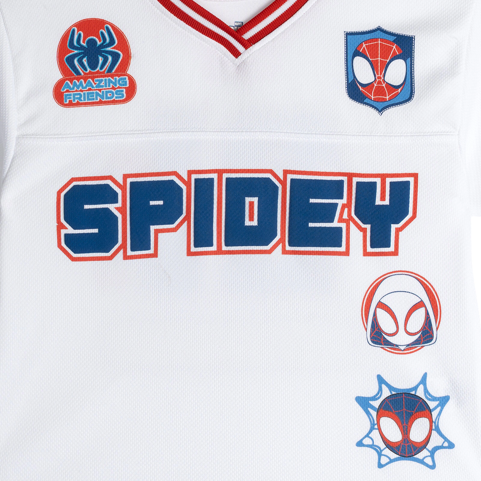 Marvel Spidey and His Amazing Friends Girls' Athletic 2-Piece T-Shirt Shorts Set