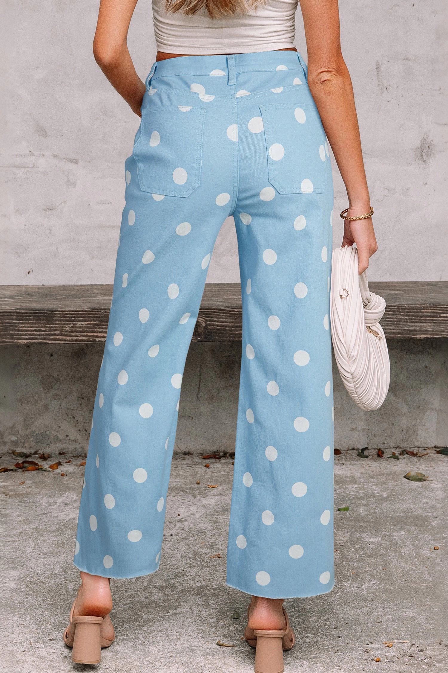 Threaded Pear Talia Raw Hem Shift Jeans