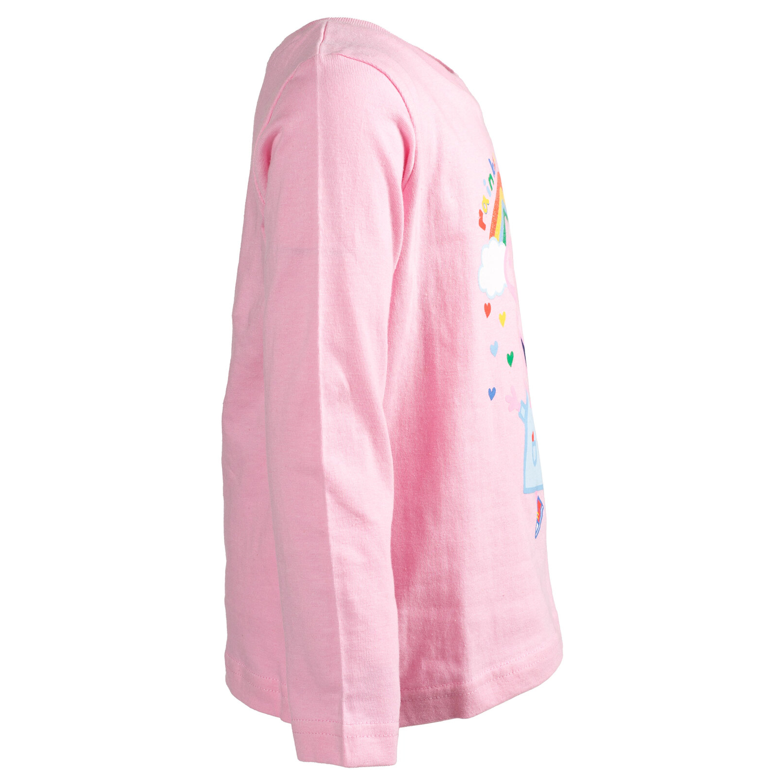 Peppa Pig Girls' 2-Pack Glitter Long Sleeve T-Shirts