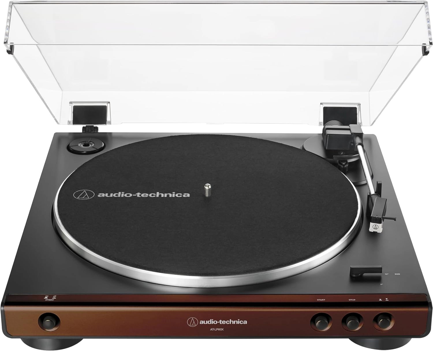 Audio-Technica AT-LP60X-BW Fully Automatic Belt-Drive Bluetooth Turntable