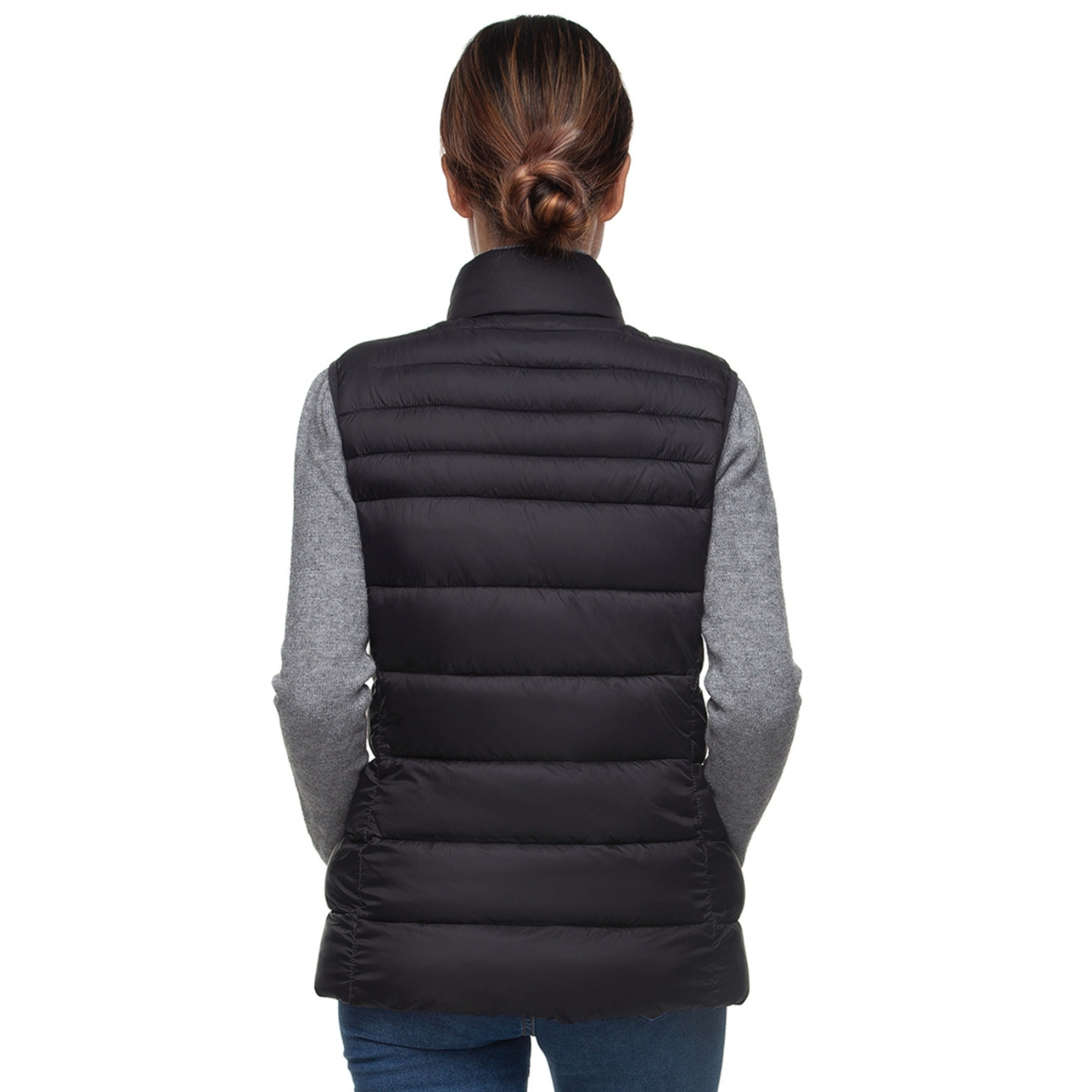 Rokka&Rolla Womens Lightweight Water-Resistant Puffer Vest