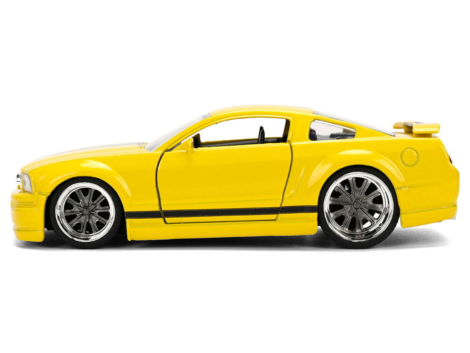 Jada 2006 Ford Mustang GT Yellow with Black Stripes "Fast & Furious 25 Years" Series 1/32 Diecast Model Car by Jada