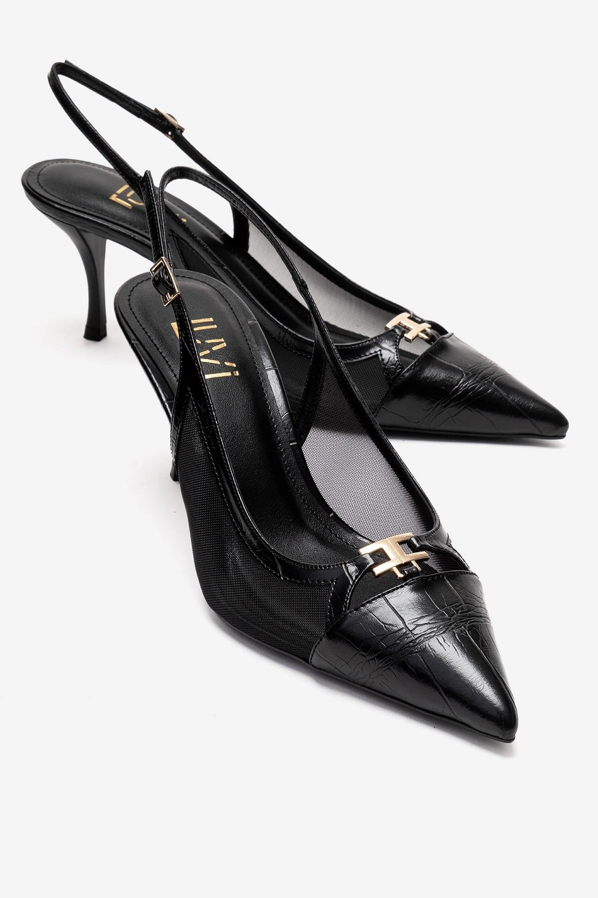 Prologue Shoes Womens Orella Stiletto Mesh Pump