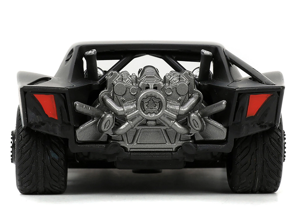 Jada Batmobile Black "The Batman" (2022) Movie "Hollywood Rides" Series 1/32 Diecast Model Car by Jada