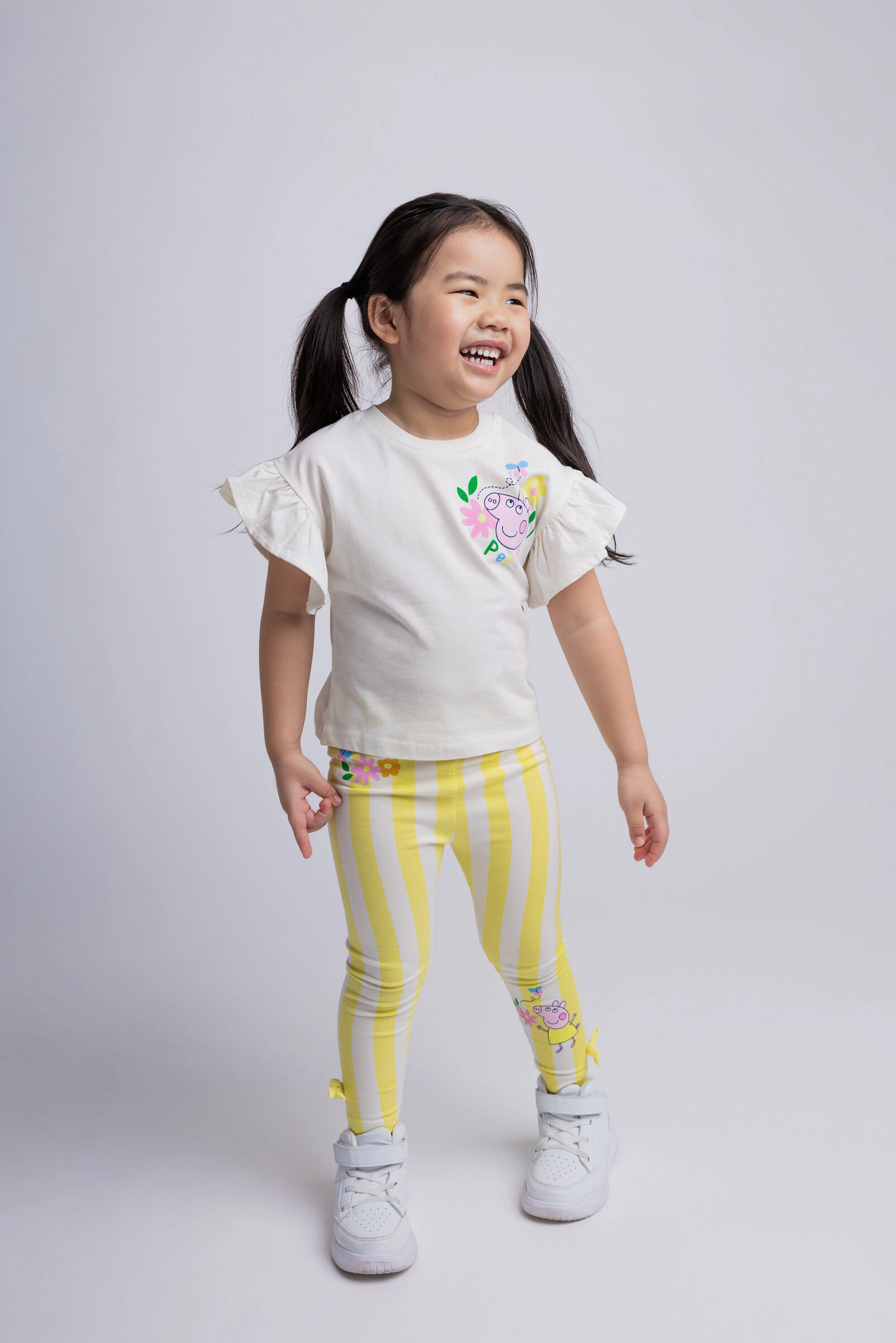 Peppa Pig Girls' 2-Piece T-Shirt and Leggings Set
