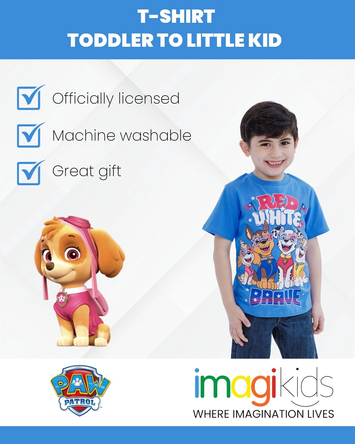 Paw Patrol Boys' Holiday T-Shirt