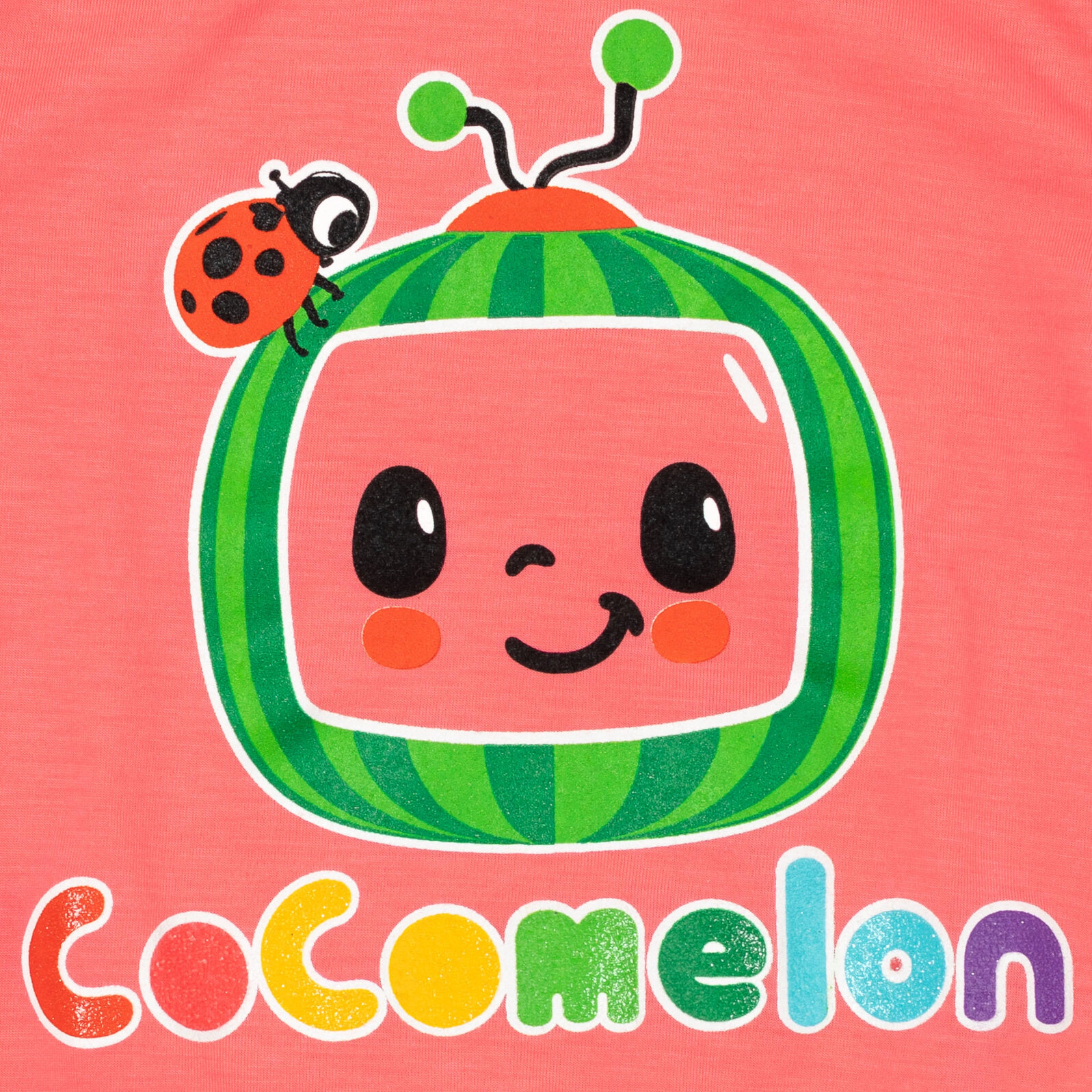 Cocomelon JJ Girls' 2-Piece Tee and Bike Shorts Set