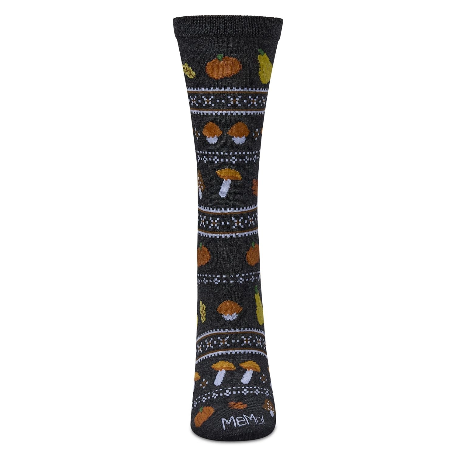MeMoi Women's Harvest Rayon From Bamboo Crew Socks