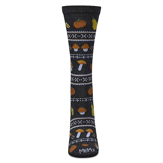 MeMoi Women's Harvest Rayon From Bamboo Crew Socks
