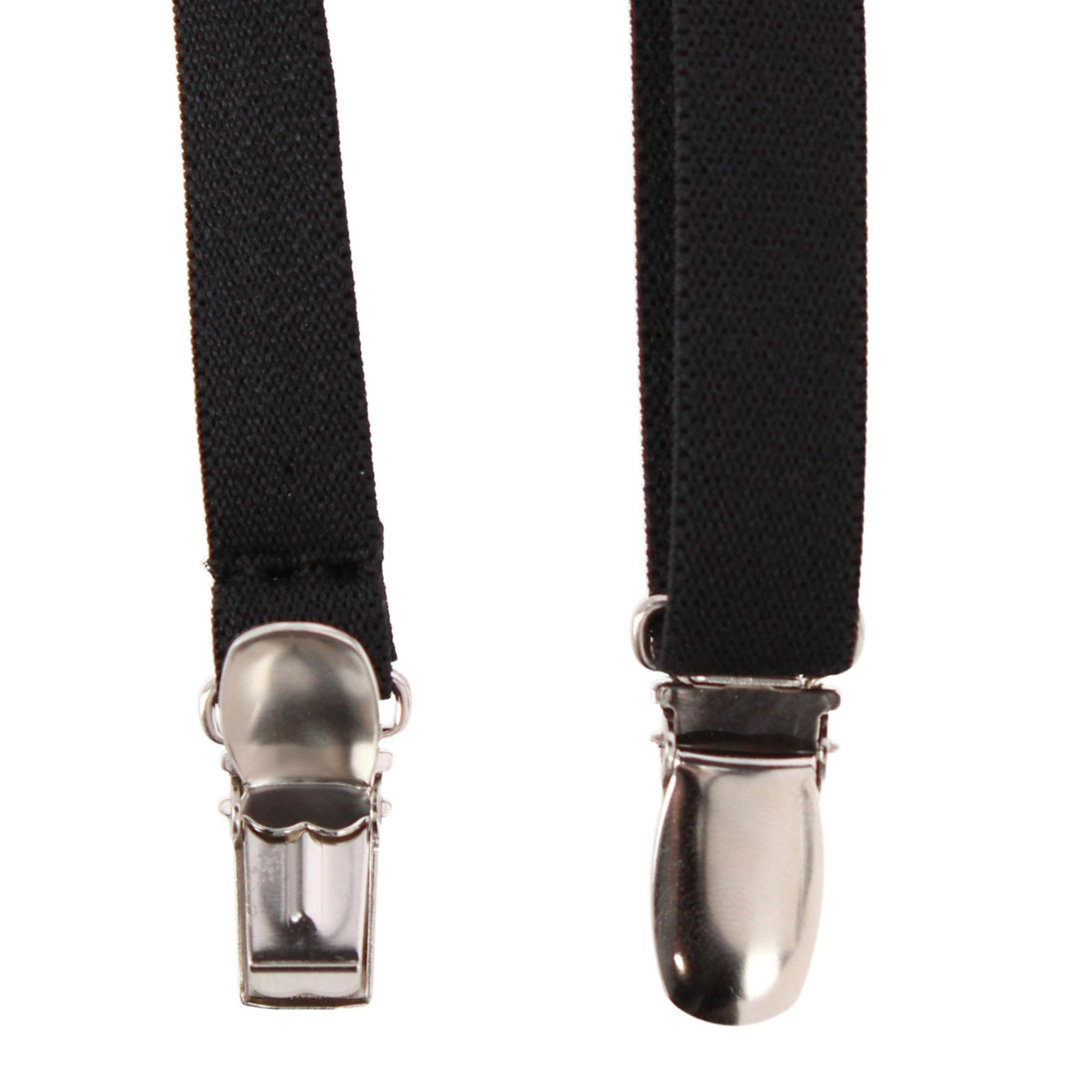 CTM® Kids' Elastic 1/2 Inch One Piece Adjustable Mitten Clips (2 Pack)
