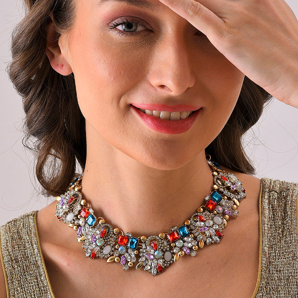 SOHI Women's Multicolour Necklace