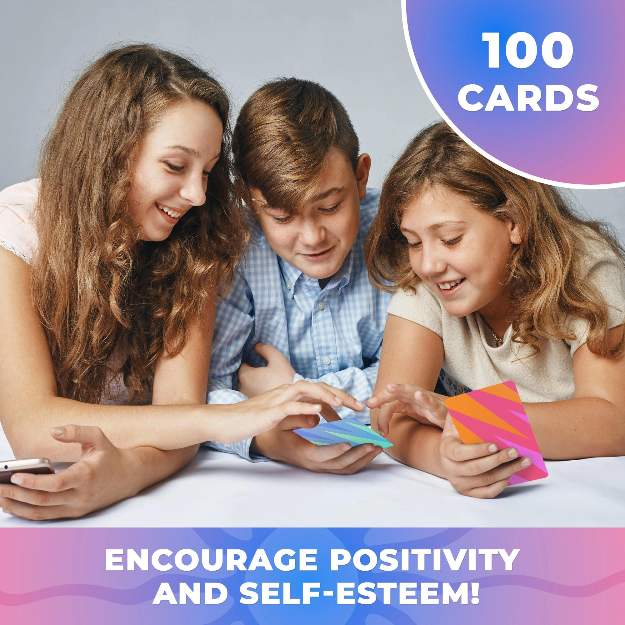 QUOKKA Positive Affirmation and Meditation Cards for Kids - Mindfulness, Relaxation Conversation Activity Set