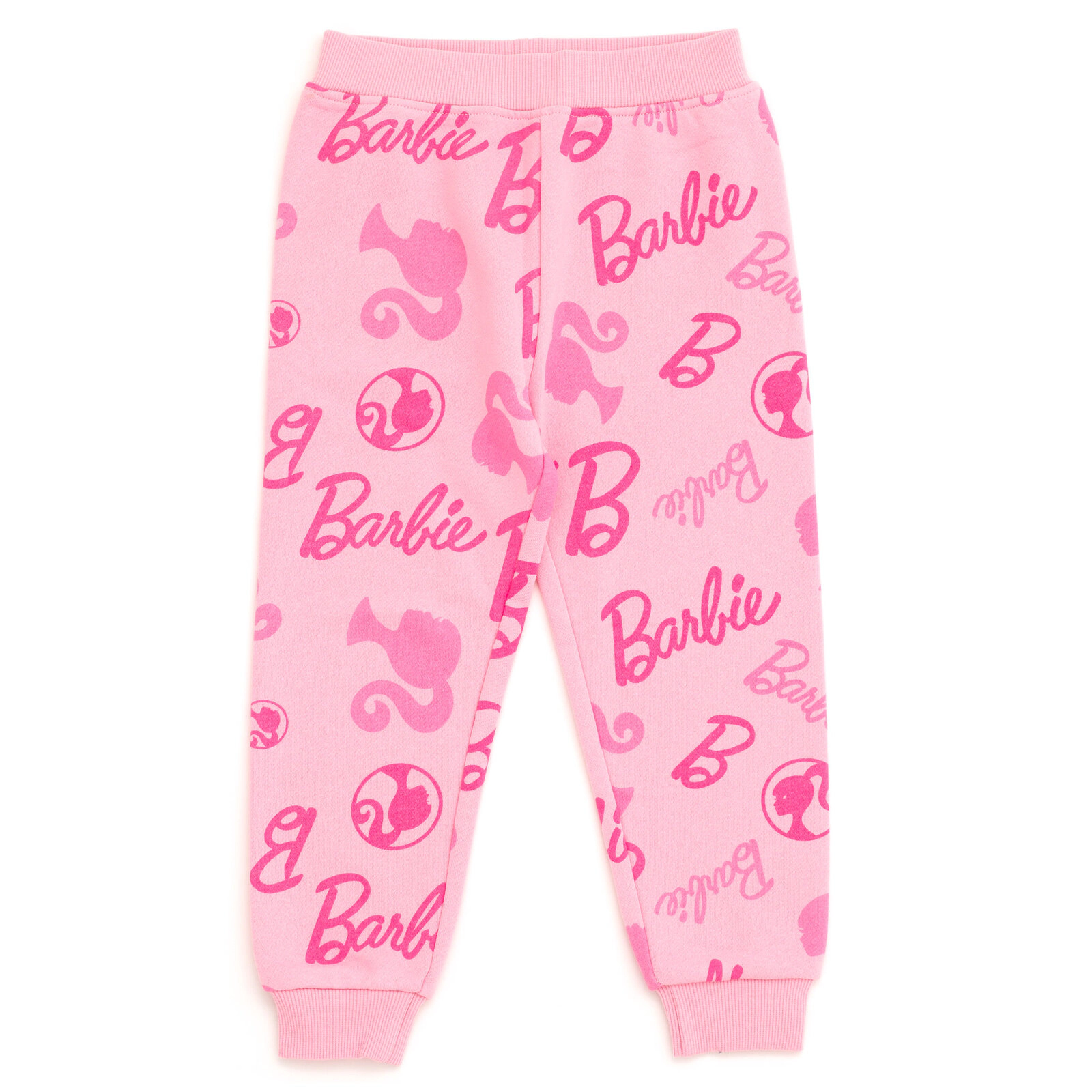 Barbie Girls' 2-Piece Fleece Sweatshirt and Joggers Set