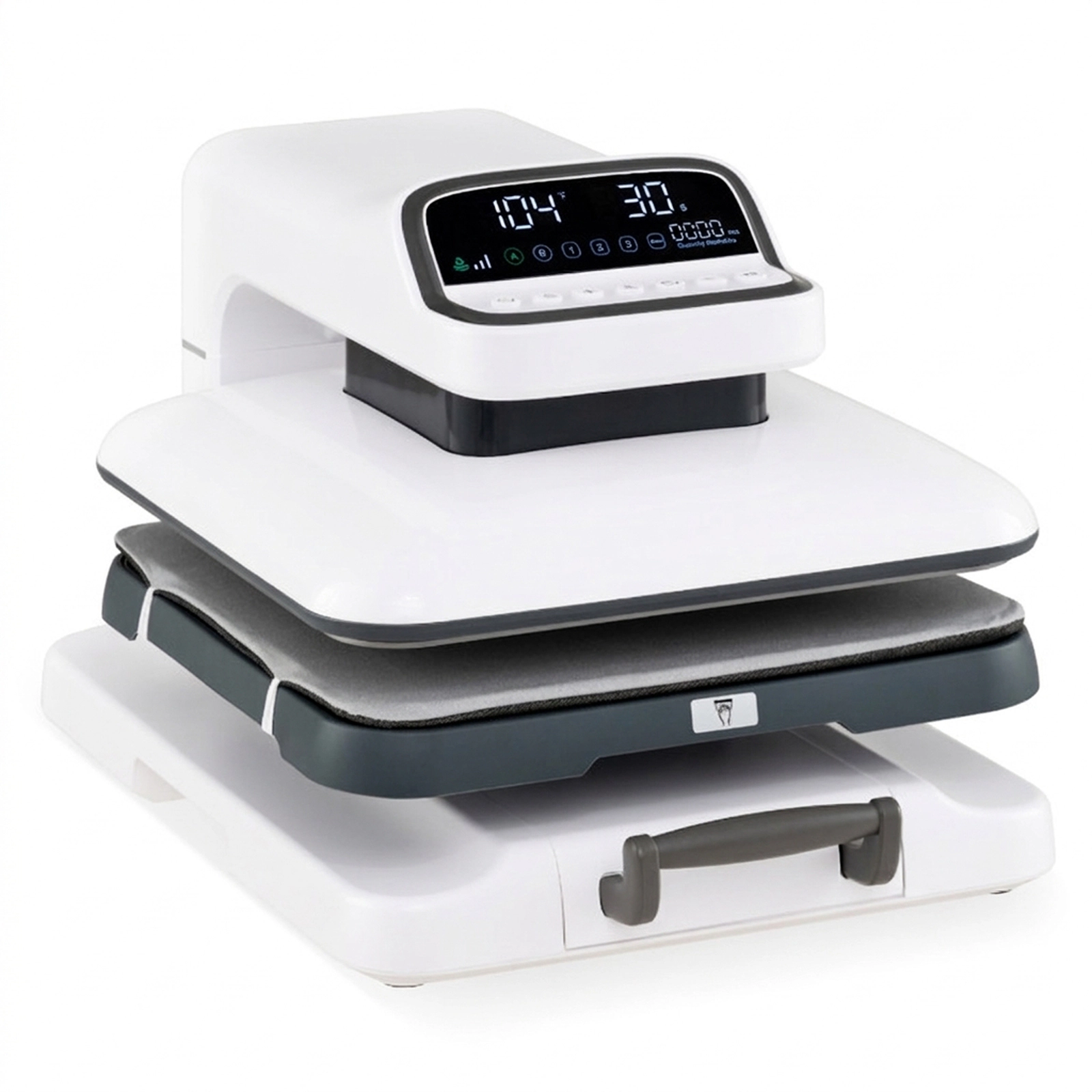 SUGIFT 1500W 15 x 15 in Auto-Release Heat Press with 5 Modes, 4 Pressure Levels and 999-Second Timer