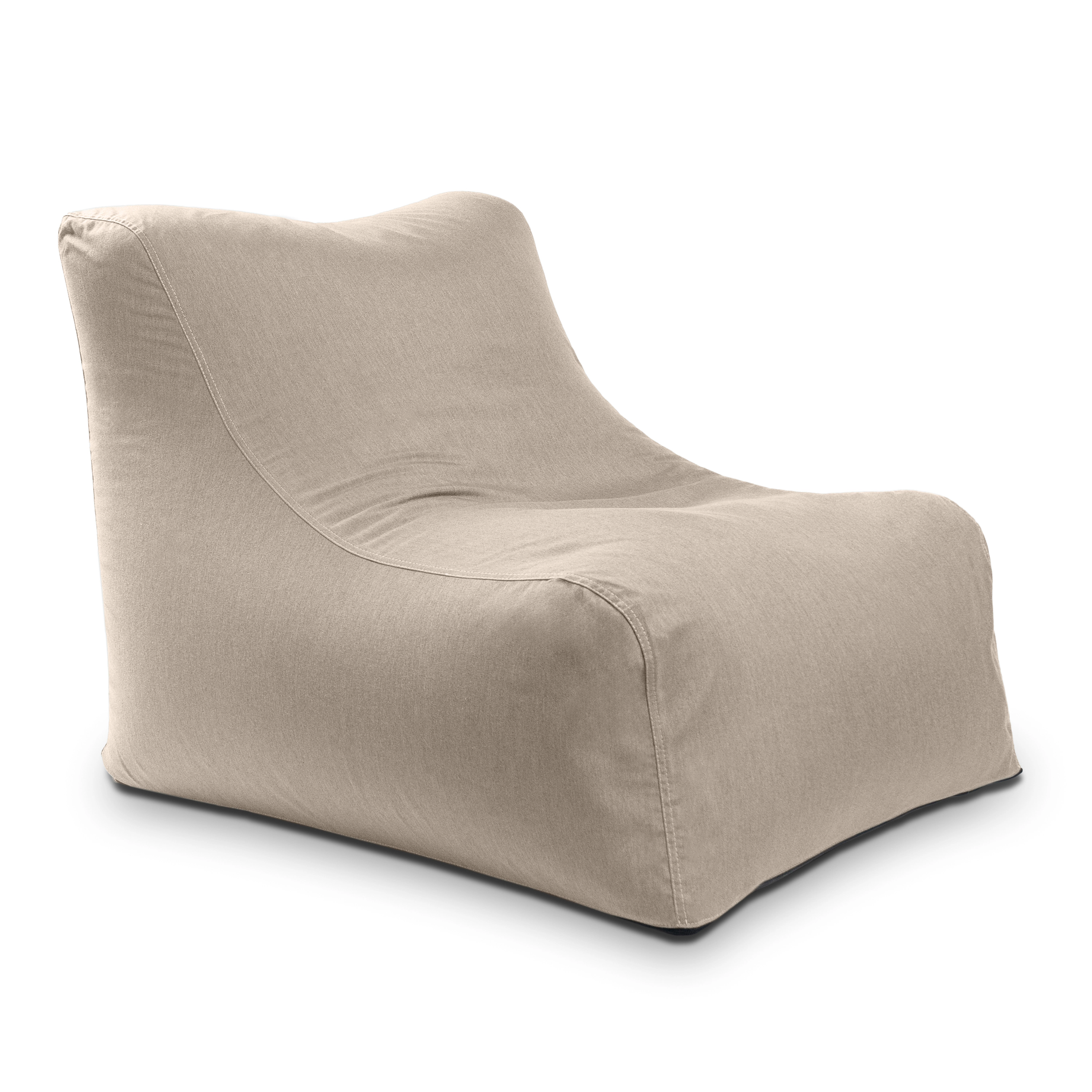 Jaxx Ponce Outdoor Bean Bag Chair - Weather Resistant Patio and Poolside Lounge Seating