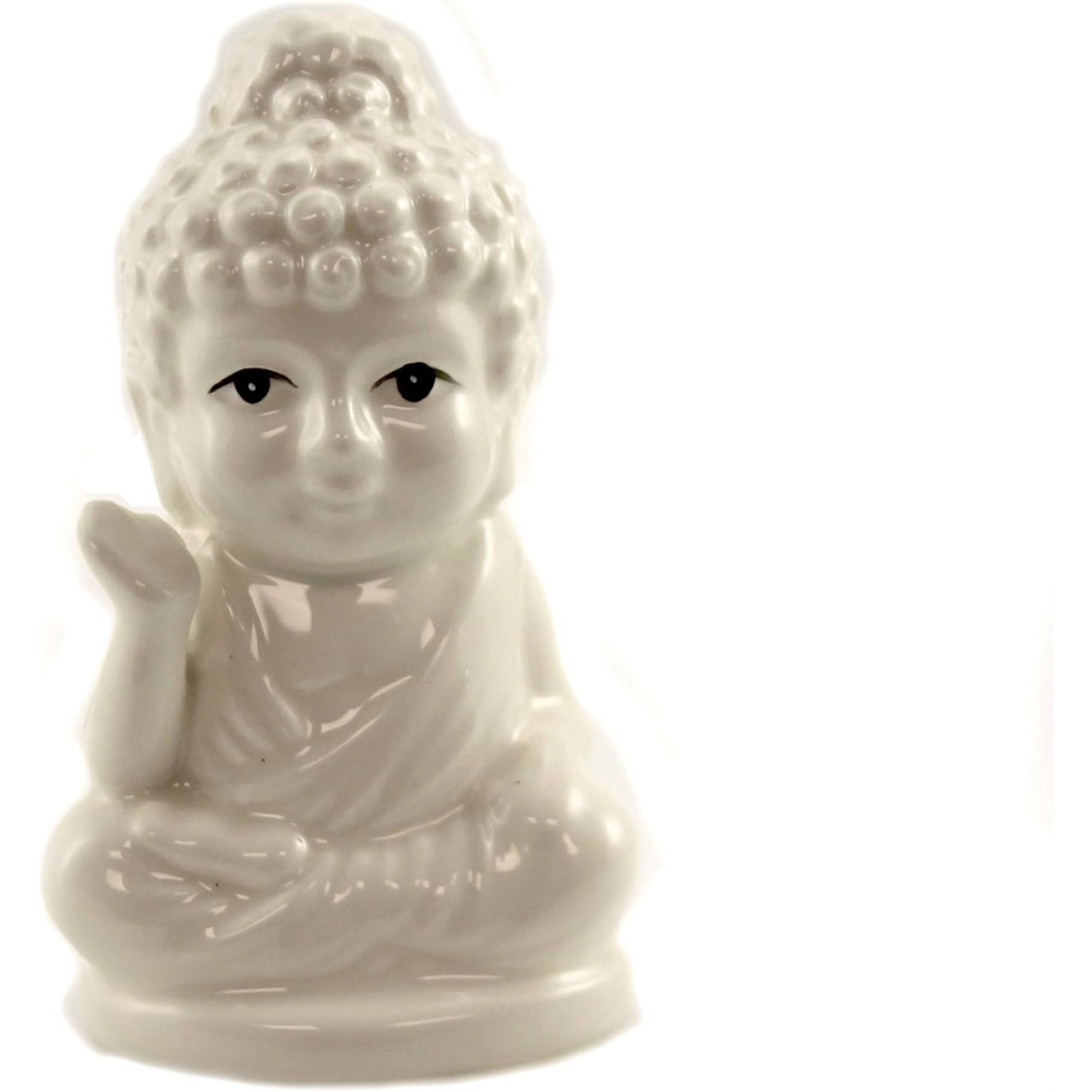 Pacific Giftware Sitting Buddha Ceramic Salt and Pepper Shaker Set