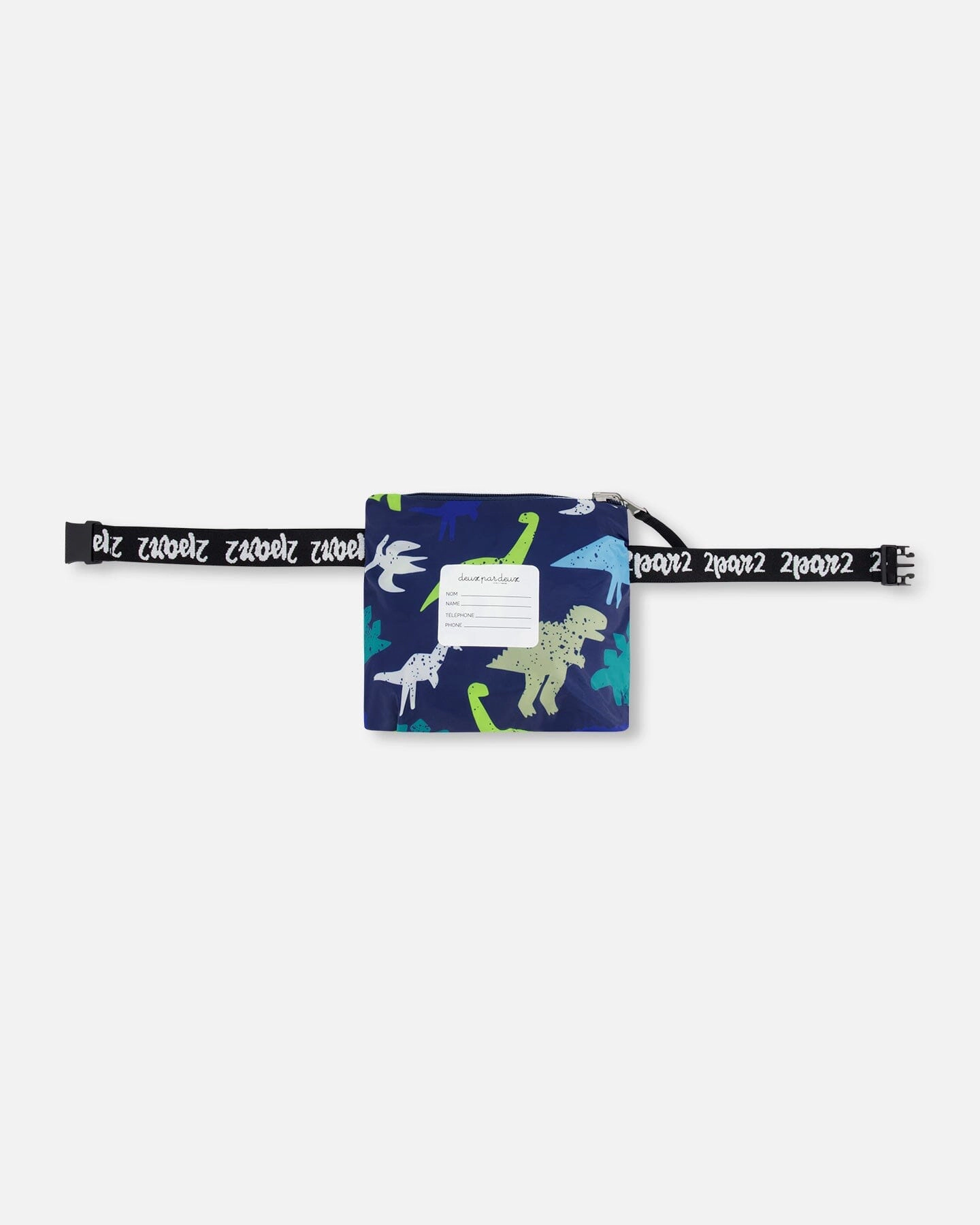Deux par Boys Packable Windbreaker Polyester Dinosaur Print