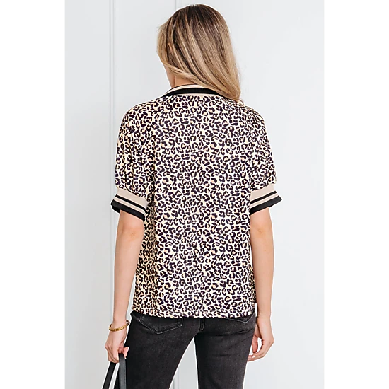 Threaded Pear Women's Seraphina Patchwork Short Sleeve Top