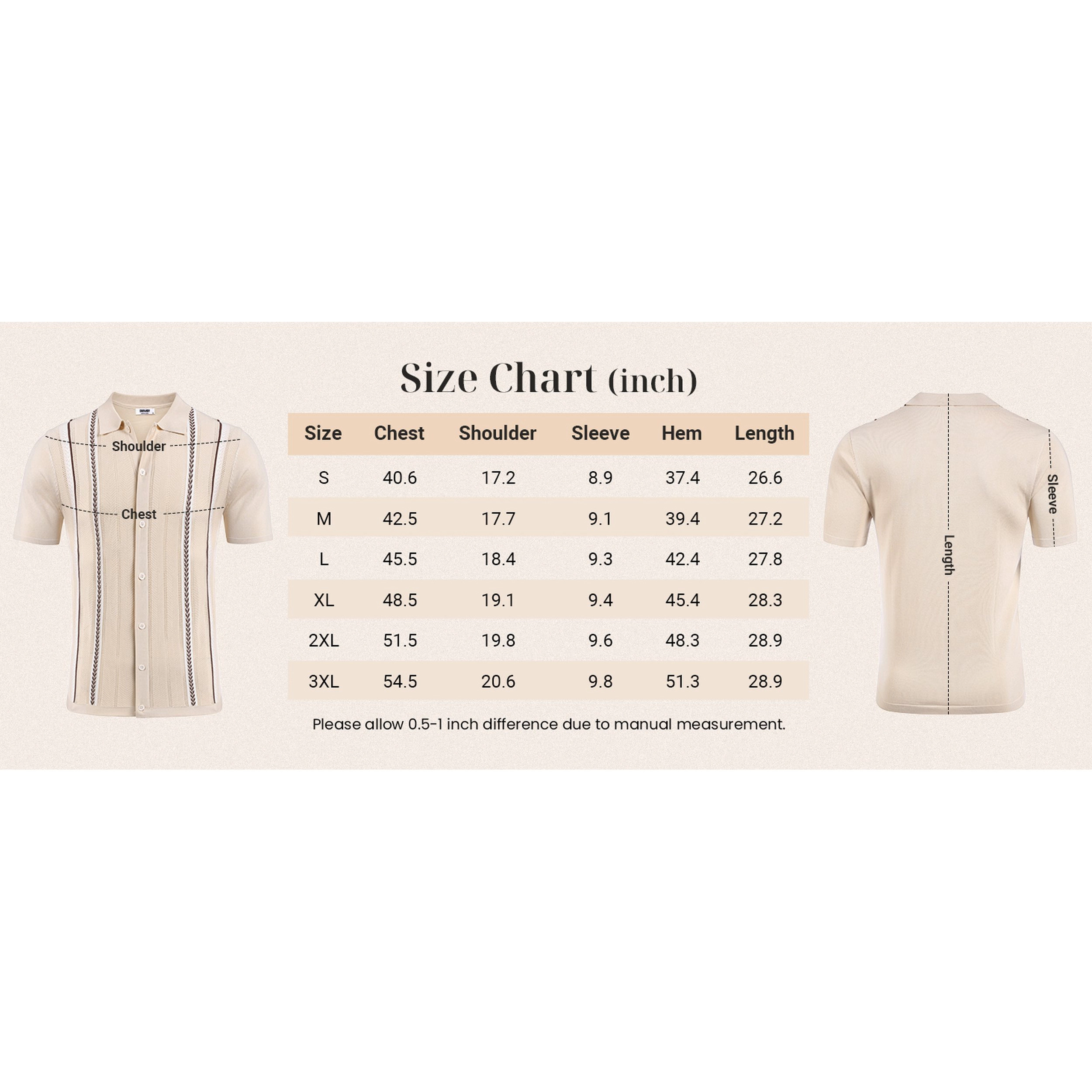 COOFANDY Men's Regular Fit Short Sleeve Knit Polo Sweater
