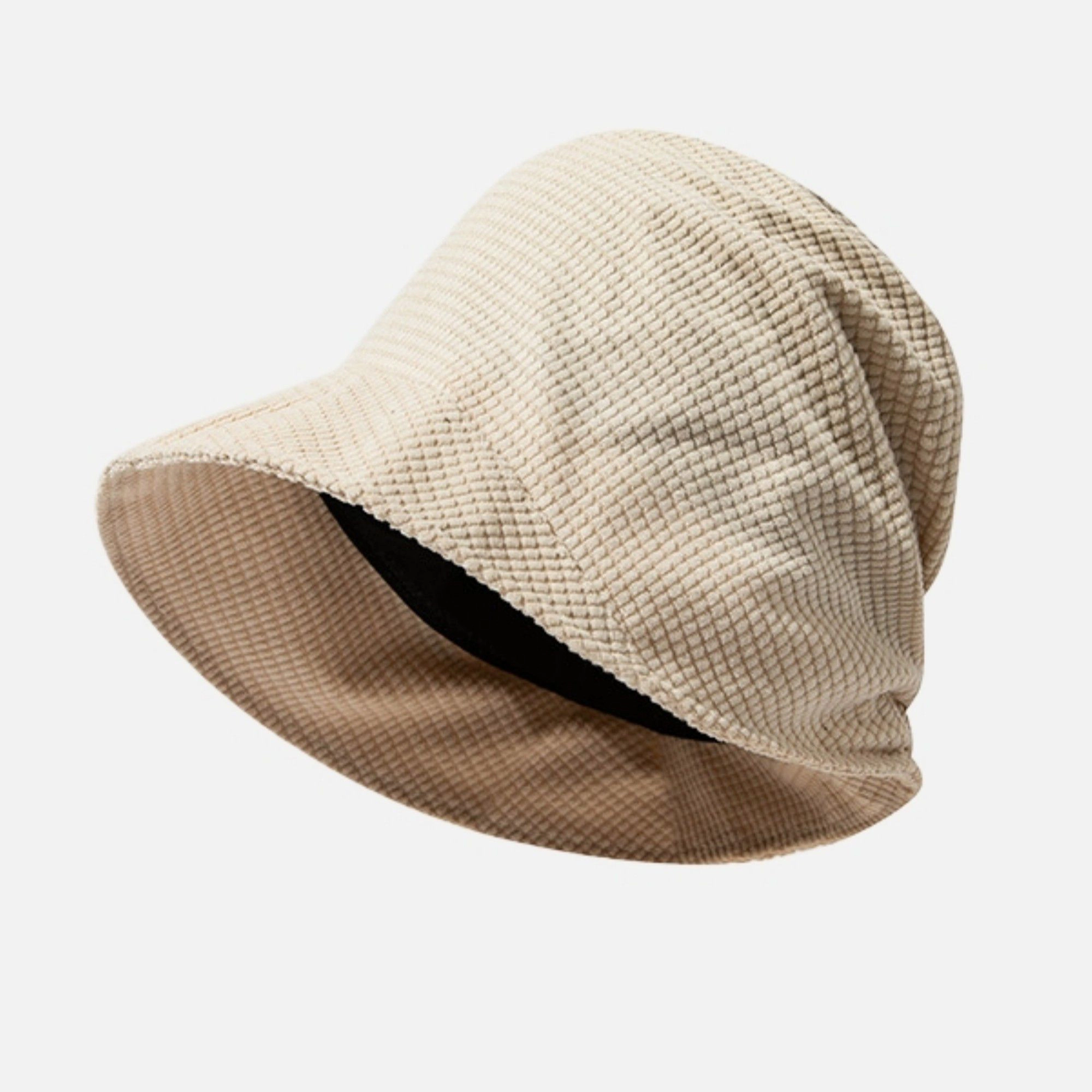 Anna-Kaci Women's Textured Soft Bucket Hat with Foldable Brim Relaxed Fit and Lightweight Fabric Design