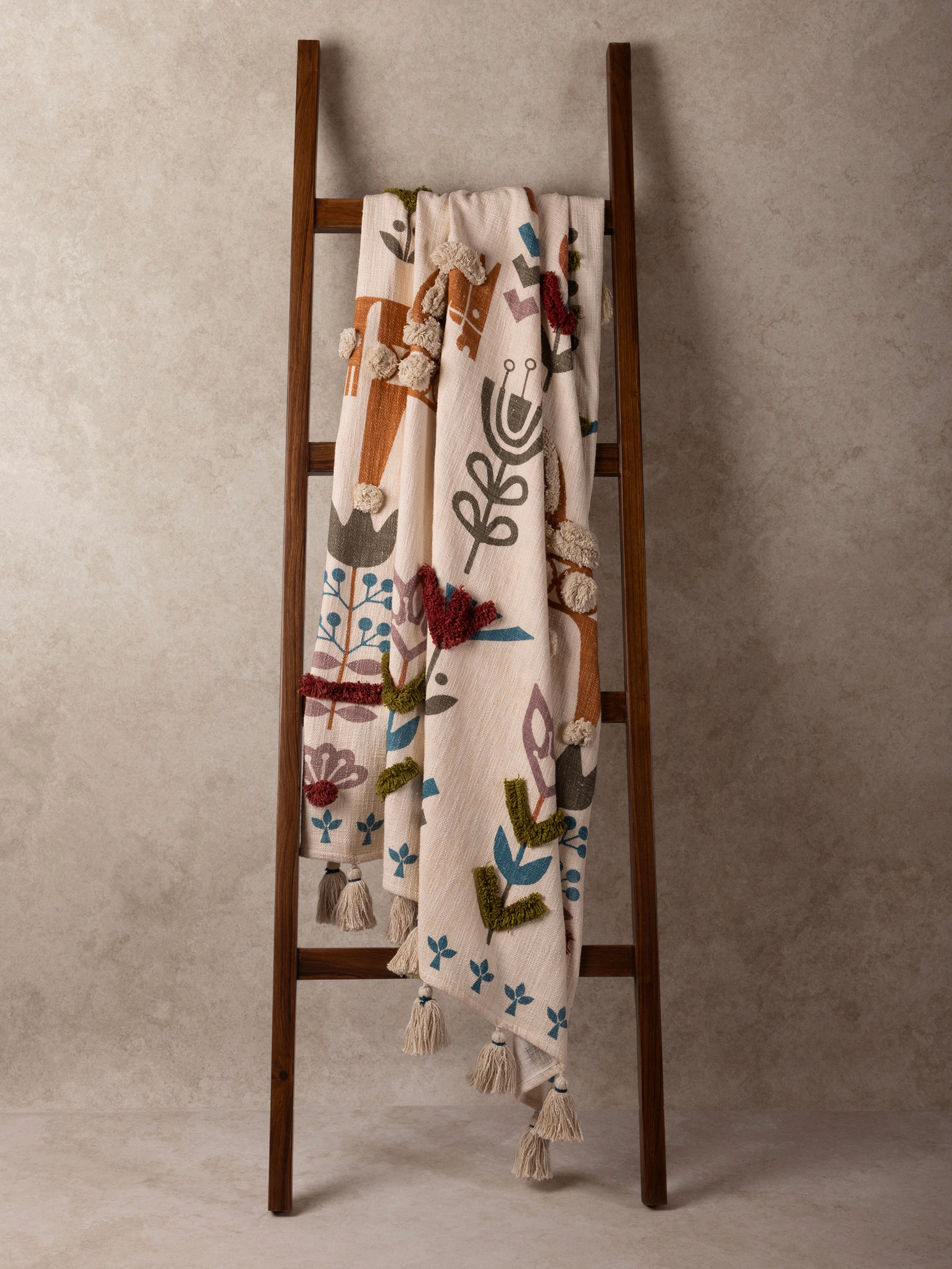 GAURI KOHLI Kyoto Throw Blanket 50"x60"