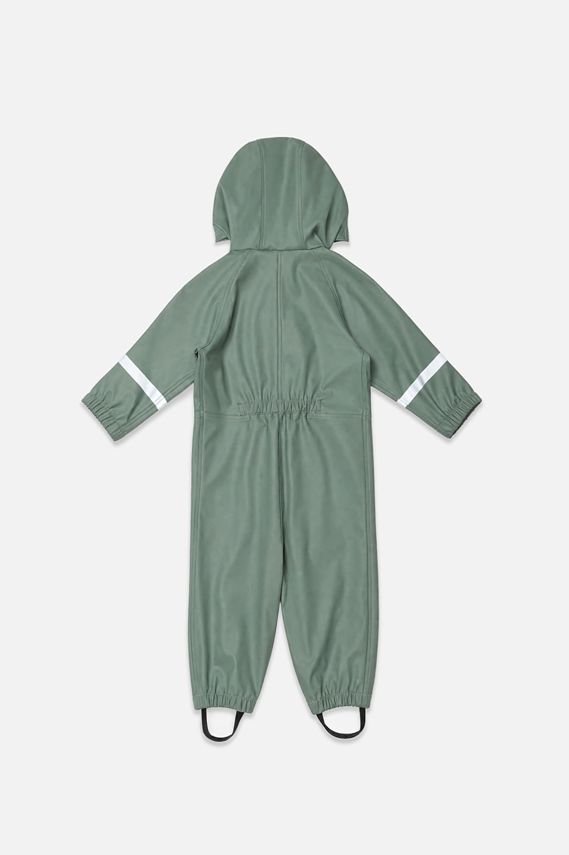 Deux par Unisex Color-Block Hooded Full-Zip Rain One Piece