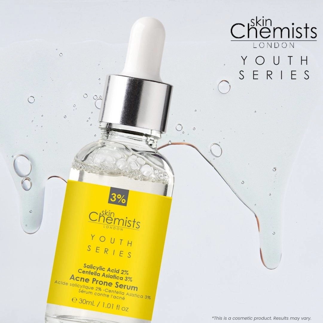skinChemists Acne-Prone Serum with Salicylic Acid 2% and Centella Asiatica 3%