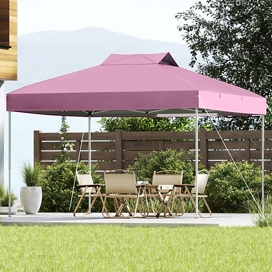 Glintex 10 x 10-Foot Center-Lock Canopy with Vent and Compact Carrying ...