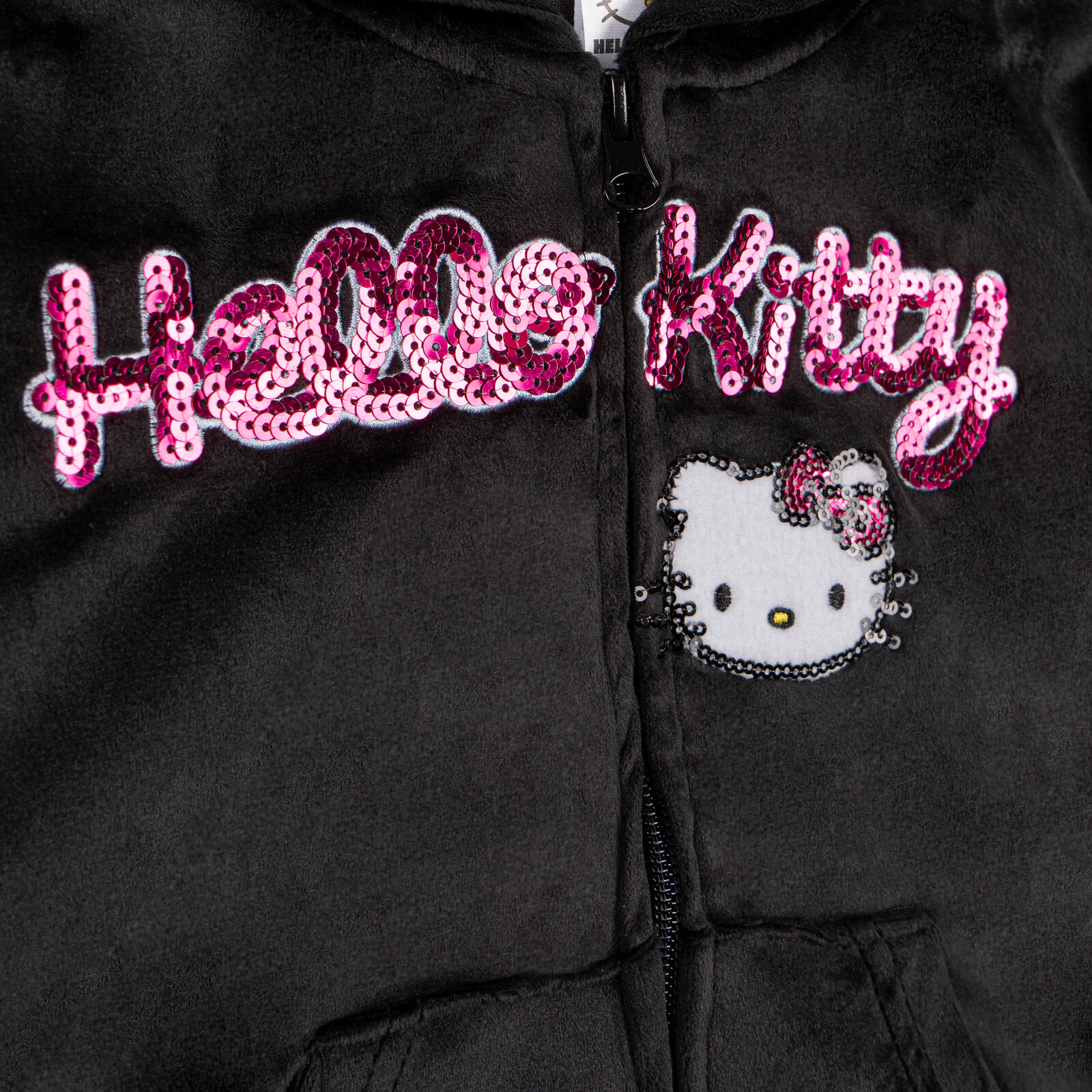 Hello Kitty Girls' Velour Hoodie and Pants Set