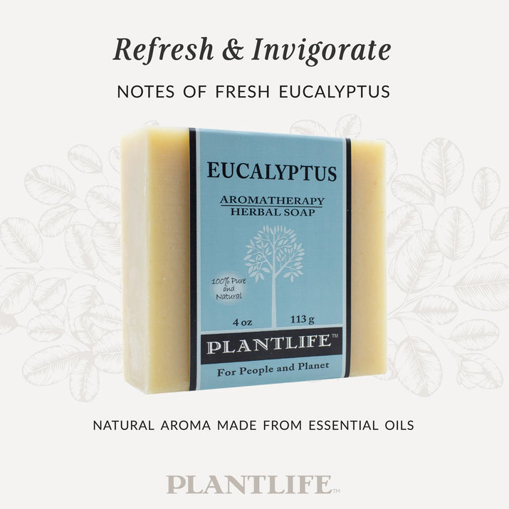 Plantlife Eucalyptus Aromatherapy Herbal Soap