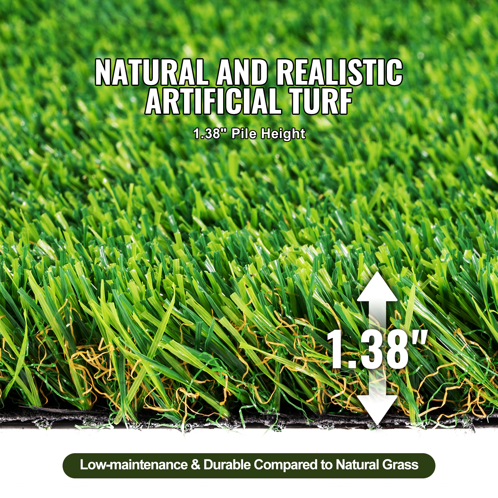 HONGGE Artifical Grass Turf Fake Mat Outdoor Perfect For Multi-Purpose Indoor Entryway Scraper Dog Mats