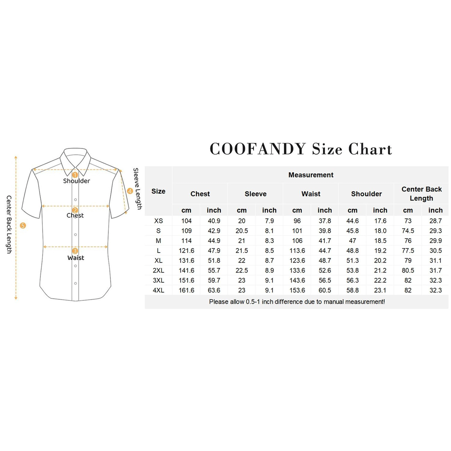 COOFANDY Mens Short Sleeve Button Down Shirts  Lapel Collar Casual Work Tops