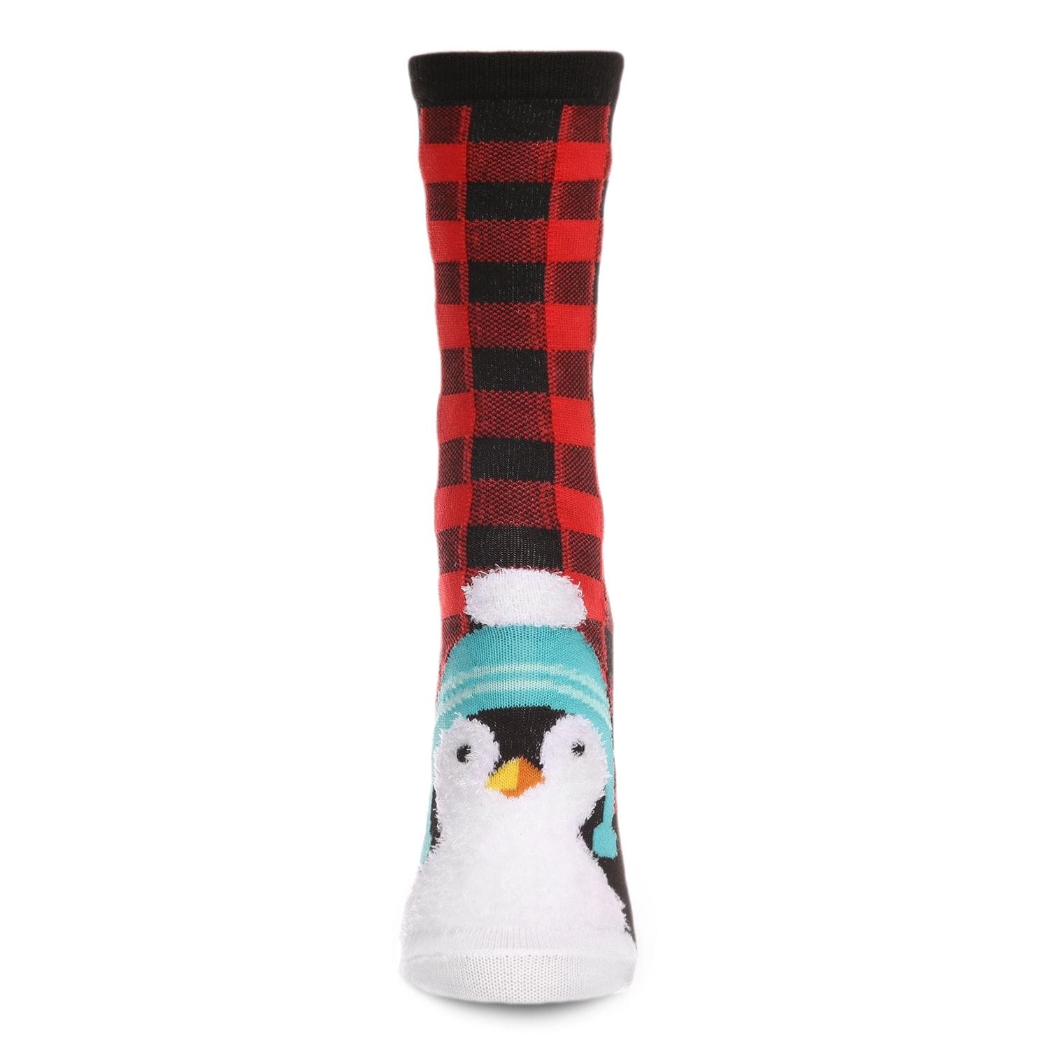 MeMoi Women's Foot Pet Penguin Crew Socks