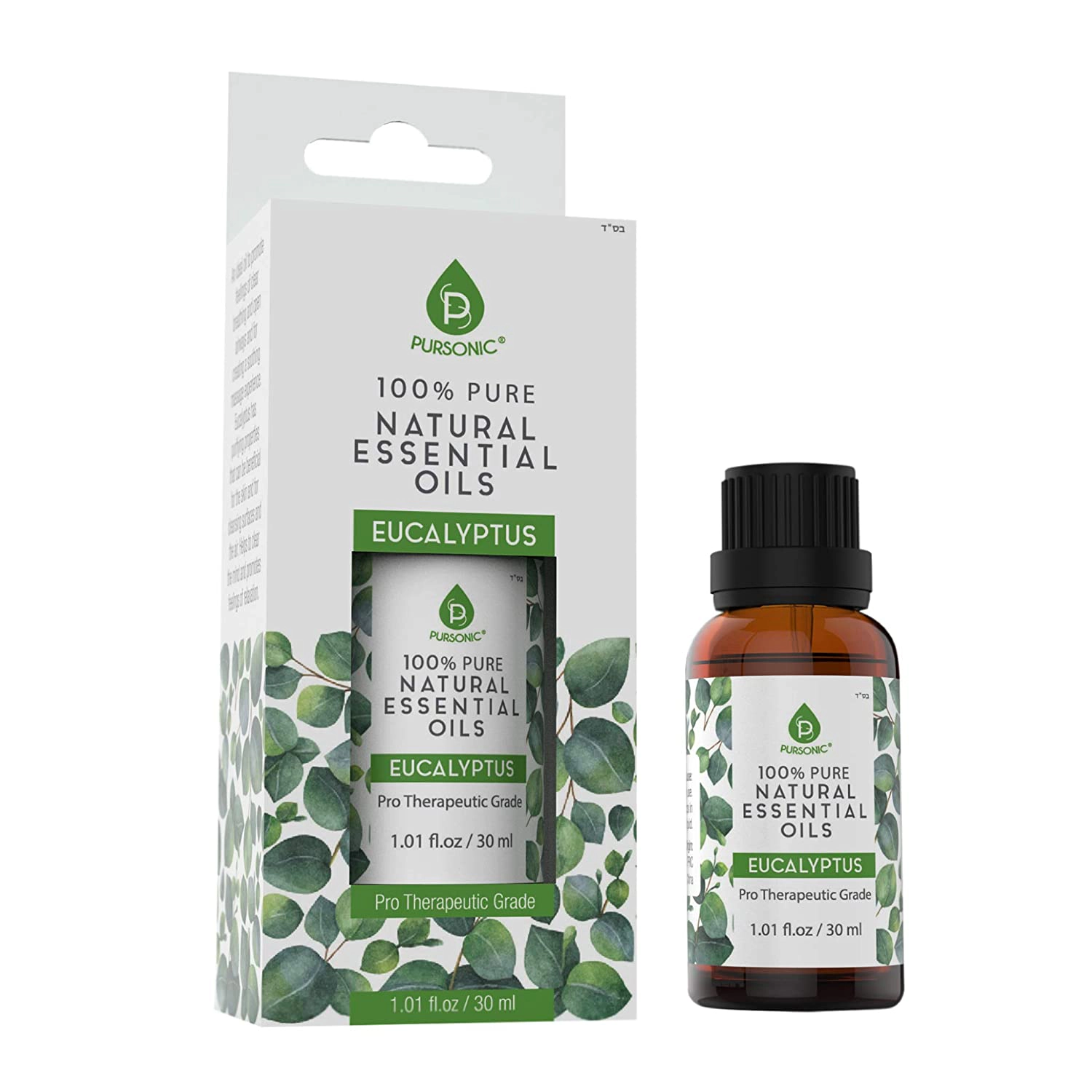 Pursonic Unisex 100% Pure & Natural Eucalyptus Essential Oils