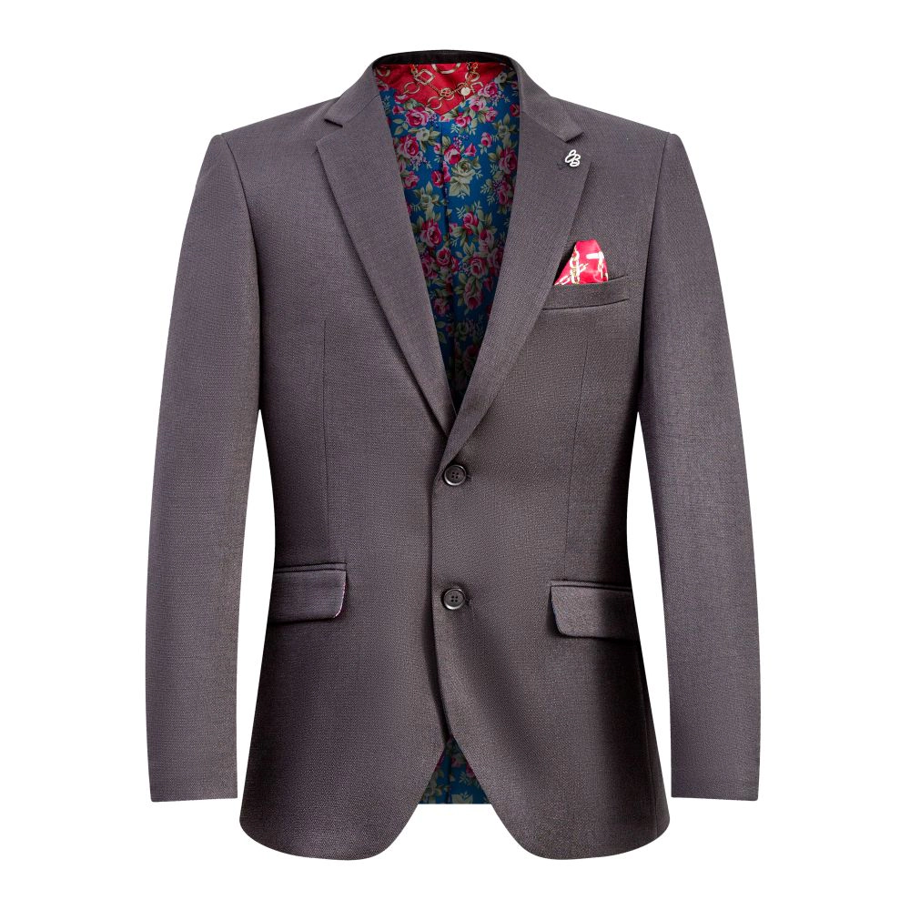Elie Balleh Men's Slim Fit Solid Blazer Sports Coat Jacket