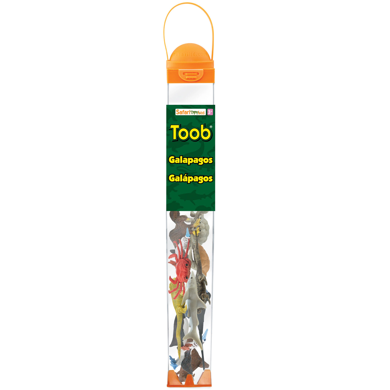 Safari Ltd. - Galapagos Animals TOOB - contains 12 Mini Figurines