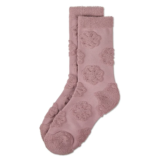 MeMoi Women's Flower Burst Dimensional Crew Socks