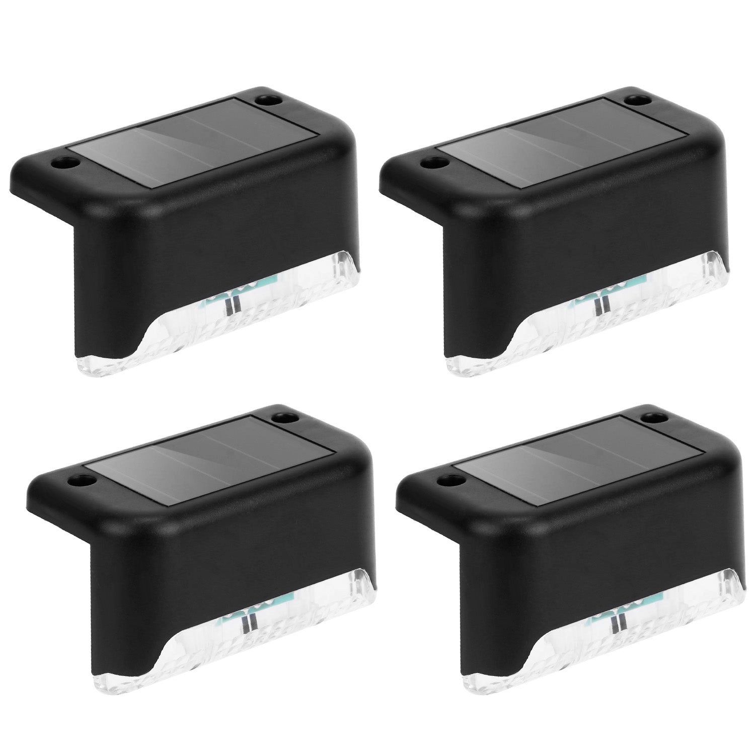 GBruno 4-Pc Solar LED Step Lights