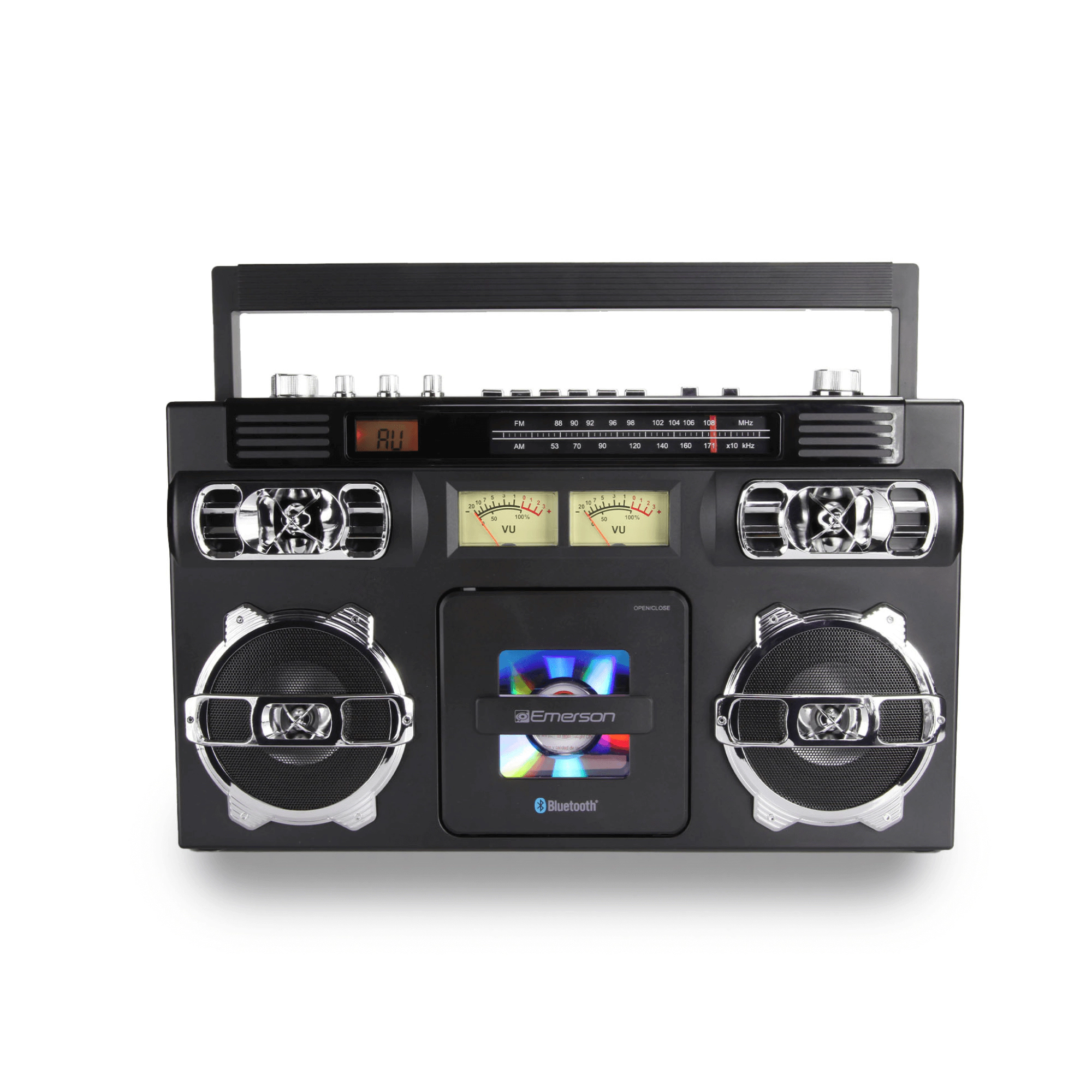 Emerson Retro Portable CD Boombox with Programmable Memory