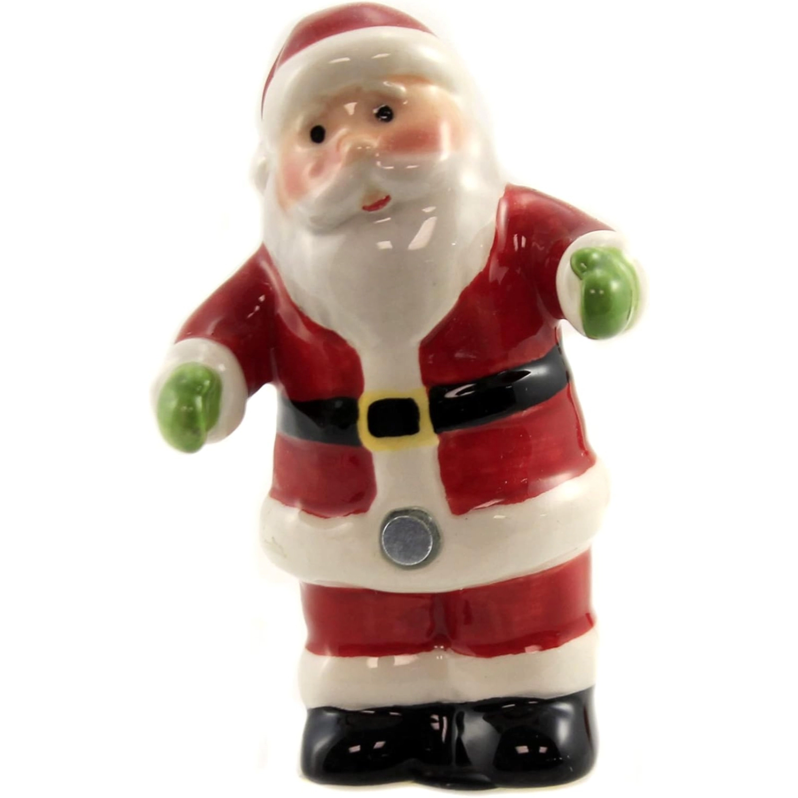 Pacific Giftware Santa and Mrs Claus Hugging Salt and Pepper Shakers