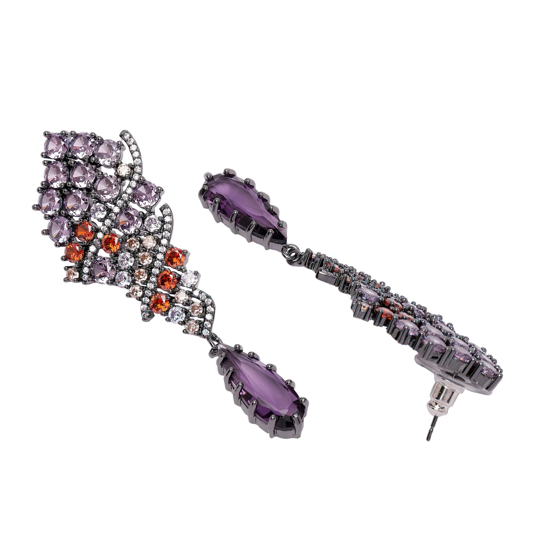 AGP PARIS Womens Diva Contemporary Drop Earrings