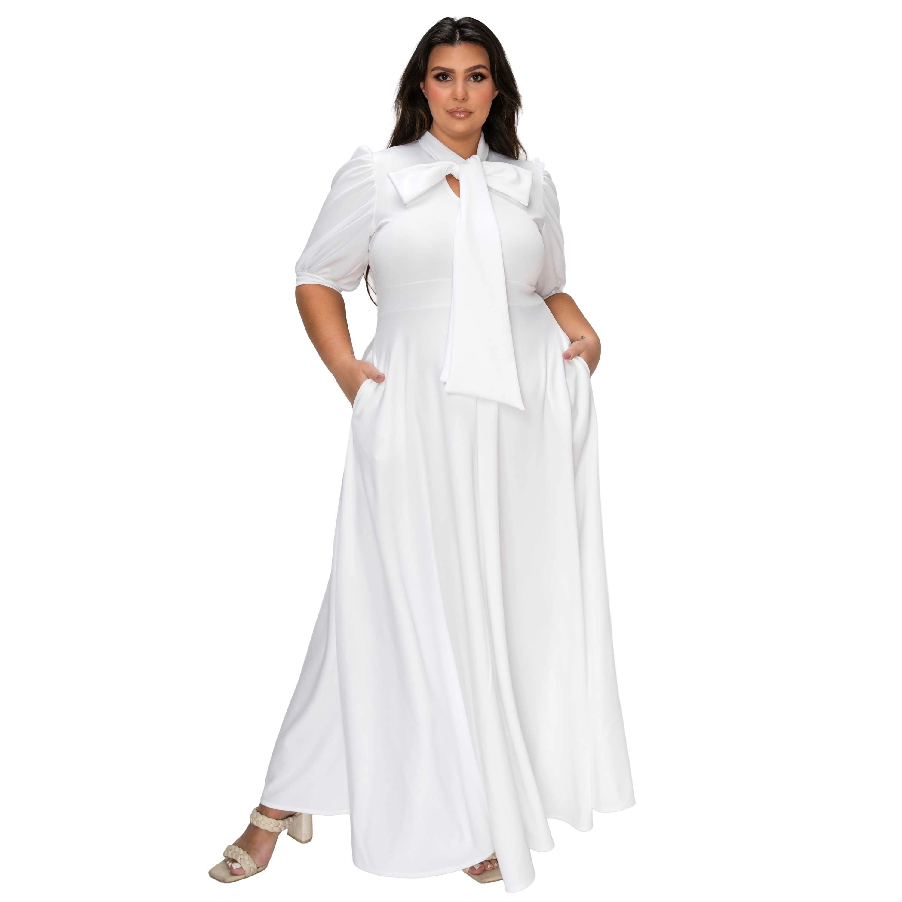 L I V D Women's Plus Farrah Donna Dress