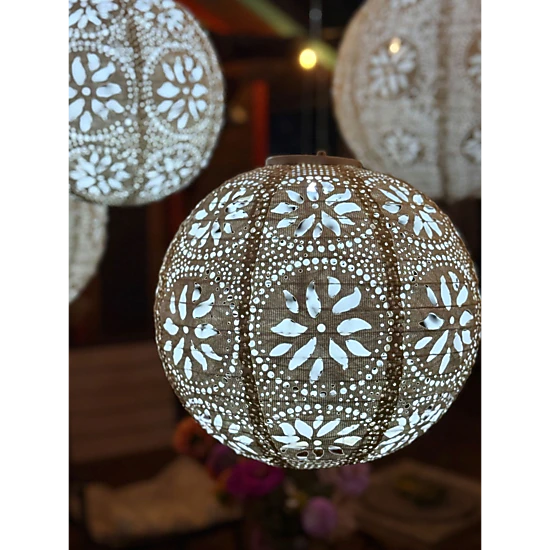 Allsop Home & Garden Stella Luxe Globe LED Lantern (Battery Powered)
