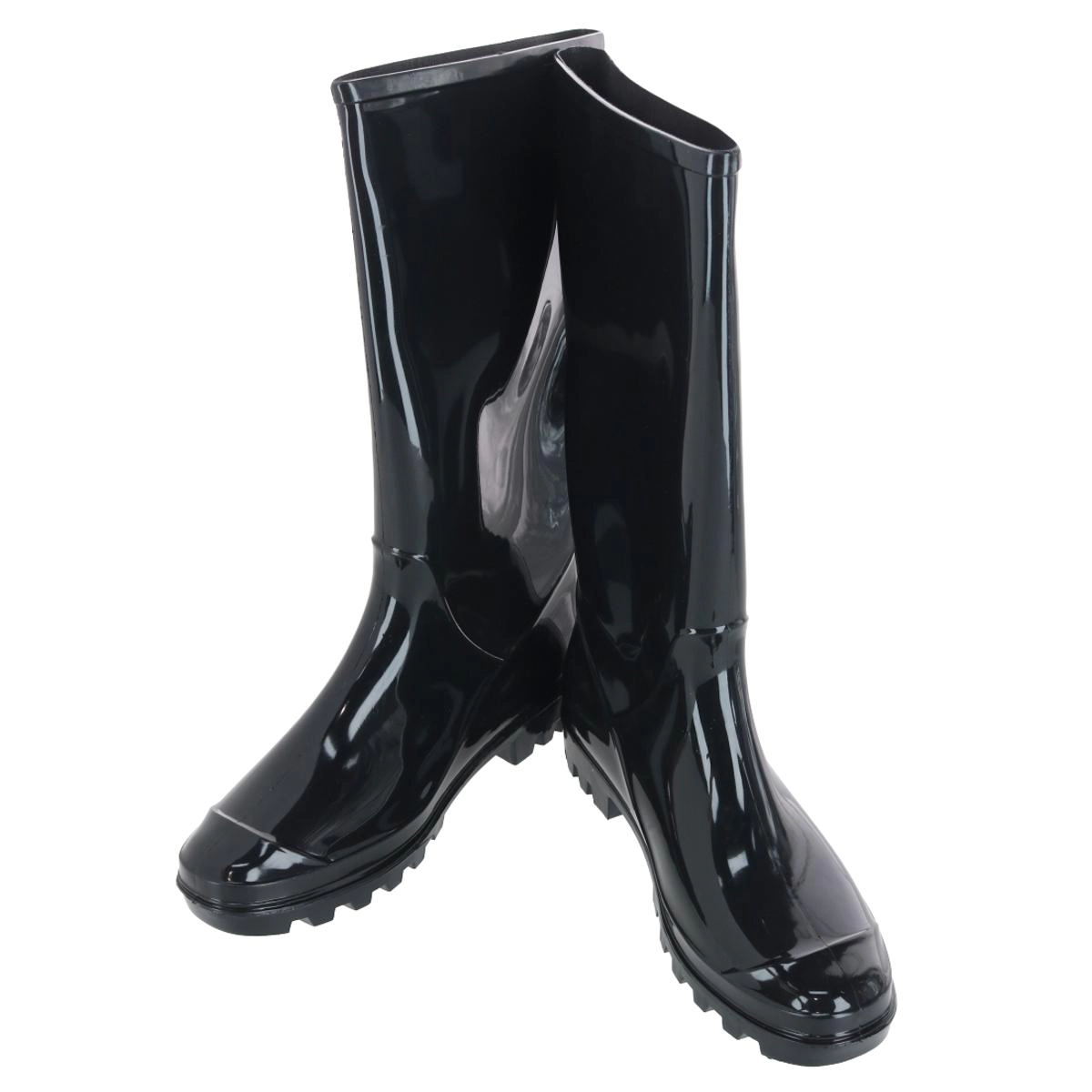 CTM Women's Solid Color Water Resistant Rain Boots