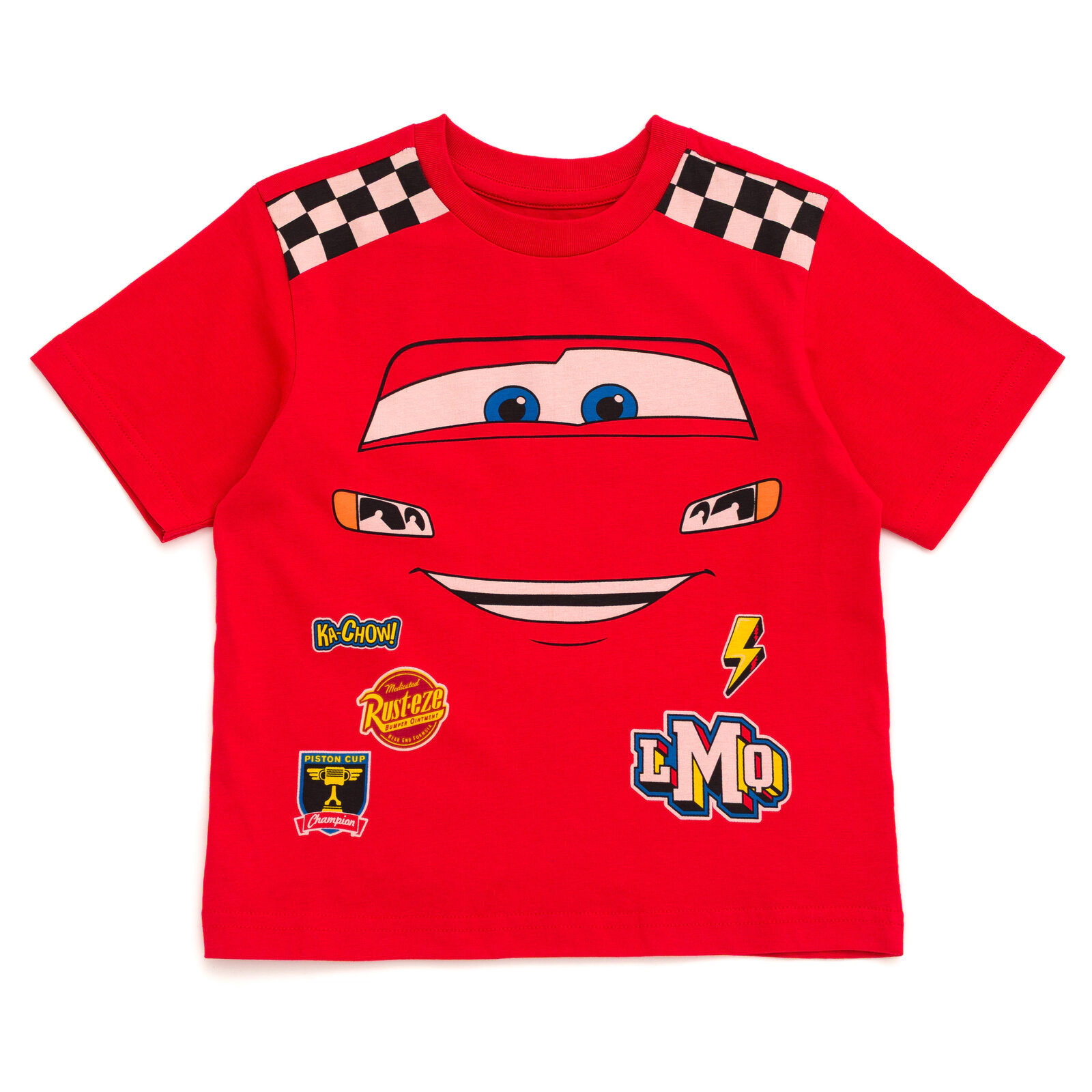 Disney Cars Matching Family Cosplay Short Sleeve T-Shirt