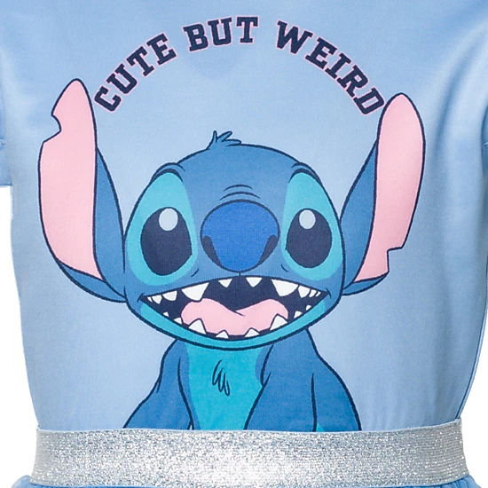 Disney Lilo & Stitch Girls' Cosplay Hooded Tutu Dress