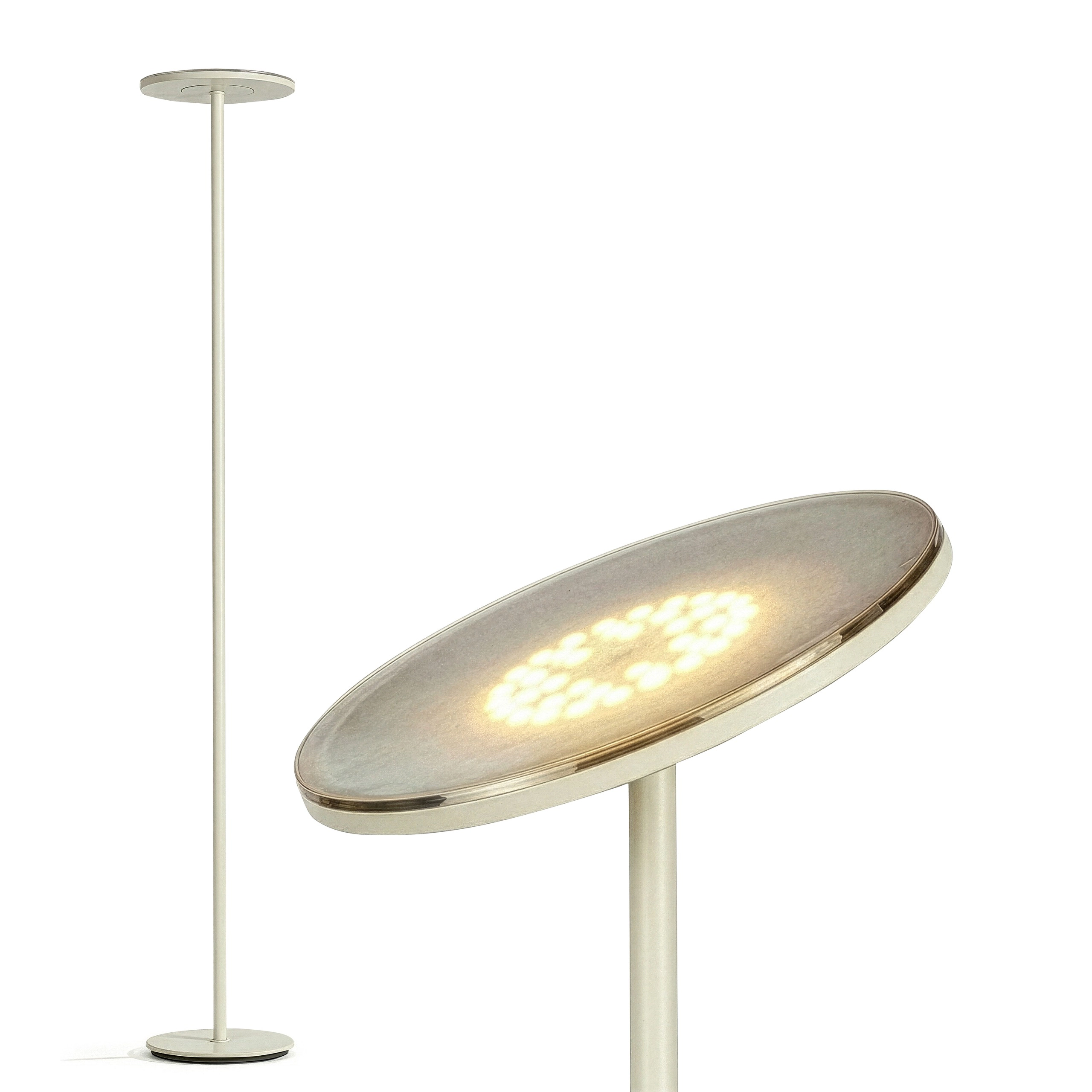 Brightech Sky Torchiere Adjustable Floor Lamp