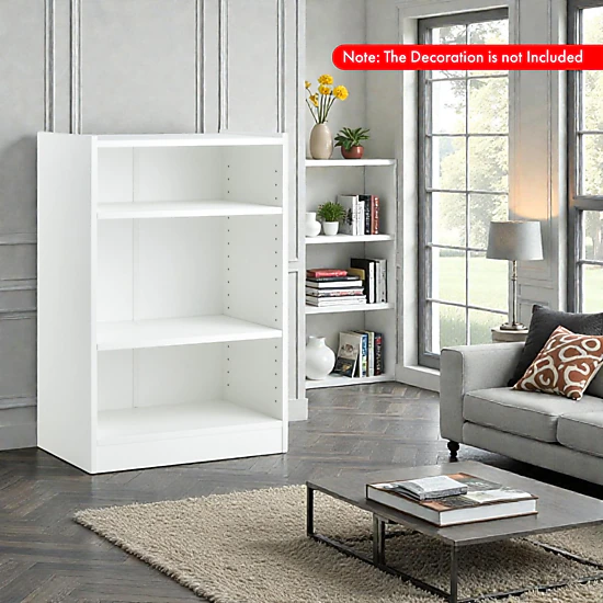 Hivvago 3-Tier Open Shelf Organizer for Small Spaces